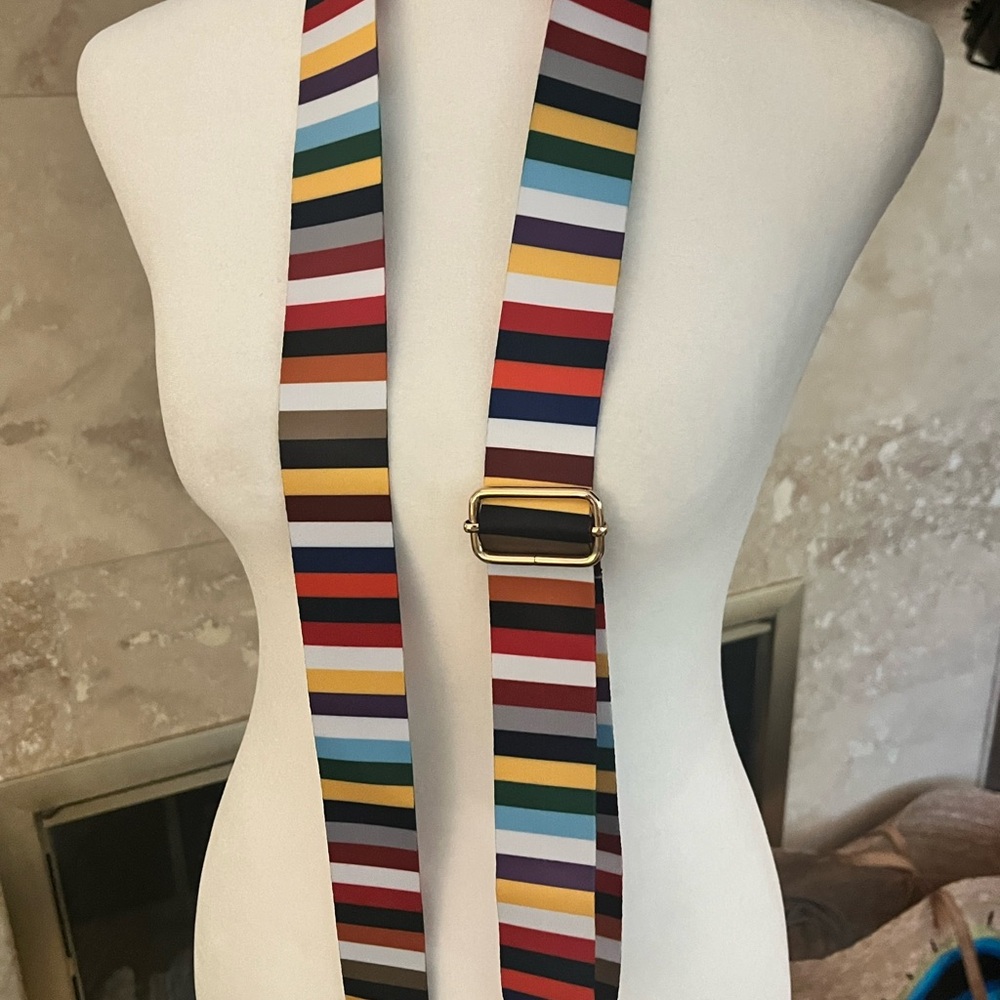 Bag strap Multicolor Striped  never worn